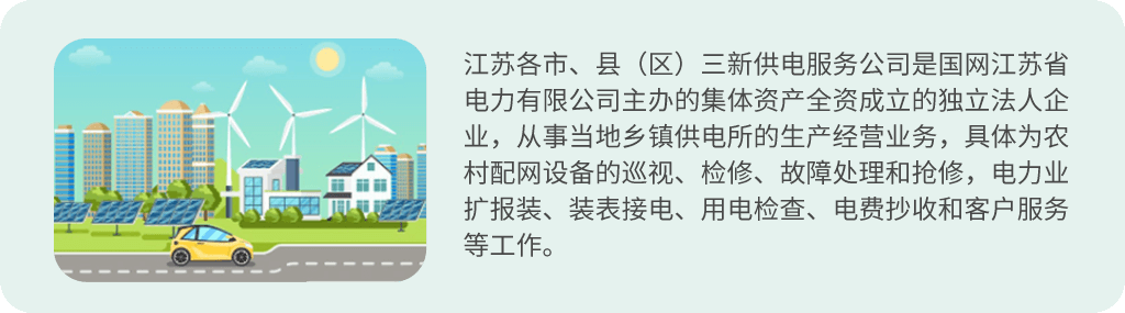 江蘇地區“三新”供電服務公司2022年招聘公告