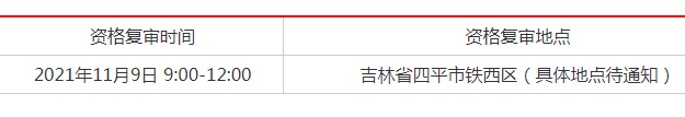 通過報名和資格初審的考生,均須參加資格復審,時間地點安排如下: