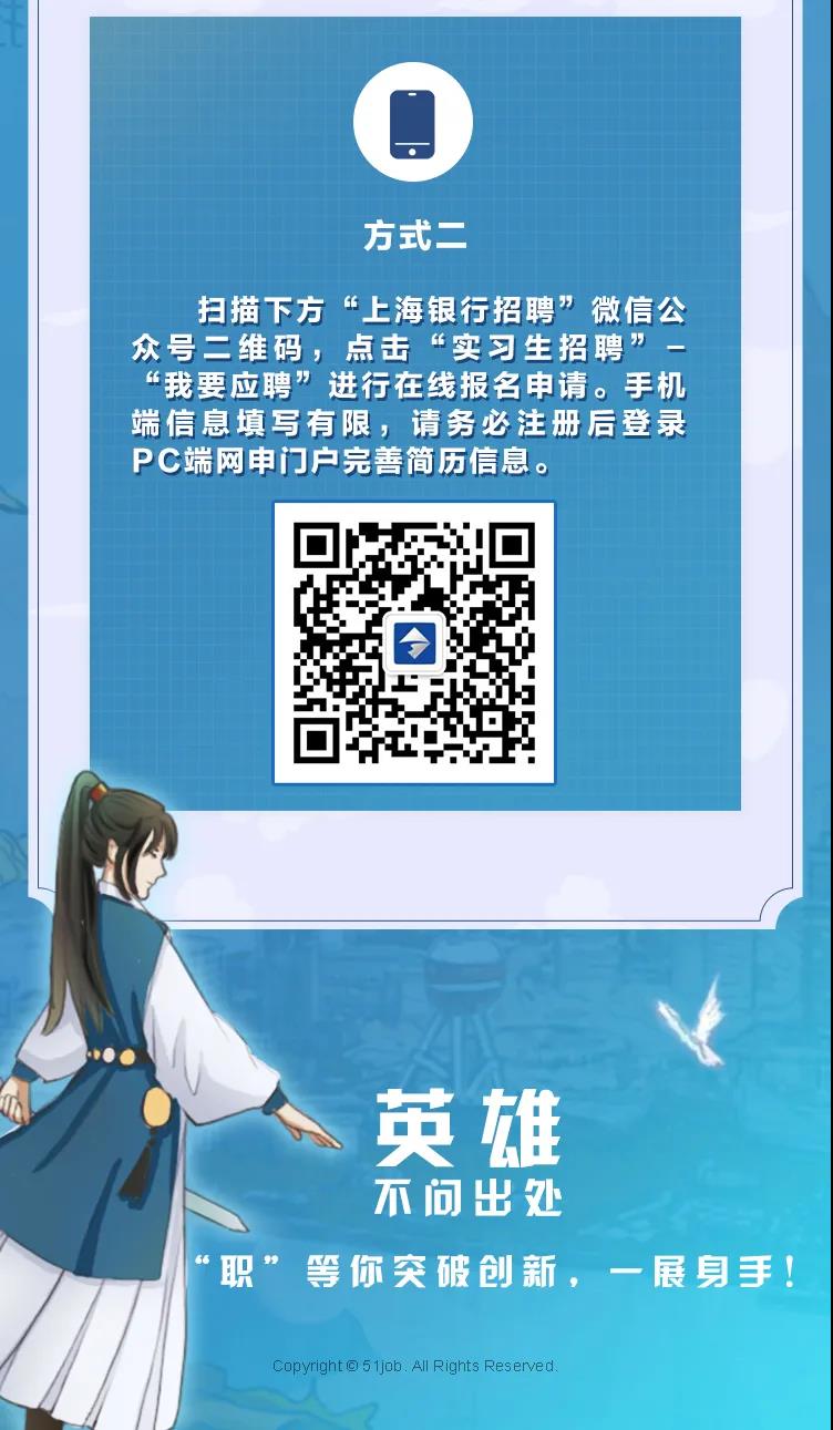 上海銀行總行科技&大數據崗2023屆實習生招聘正式啟動