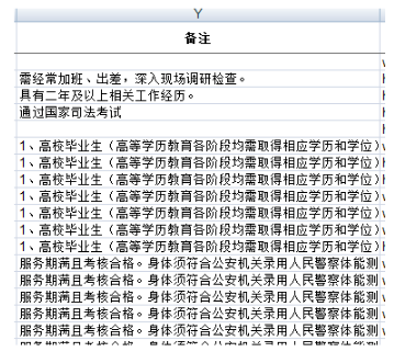 注意“備注”欄