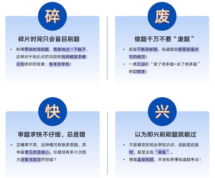 刷題陷阱