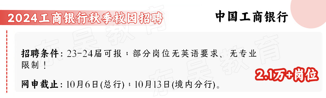 境內39家分行，2.1萬+崗位！