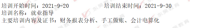 培訓(xùn)經(jīng)歷